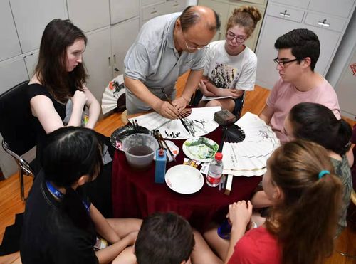 三學街社區(qū)開展"文明無國界 非遺躍九州"中外文化交流活動